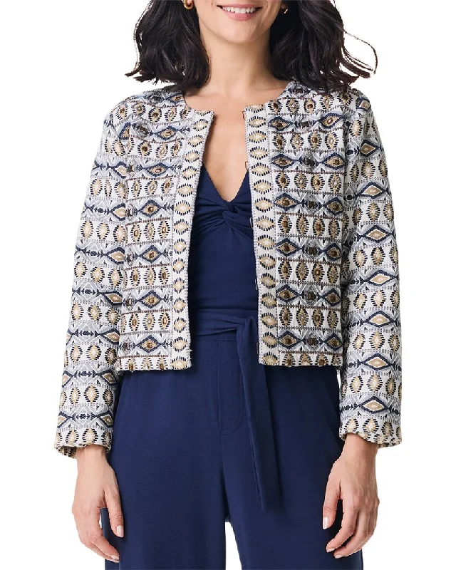 Year-End Sale modern jacketNic+Zoe Seaside Glimmer Jacket