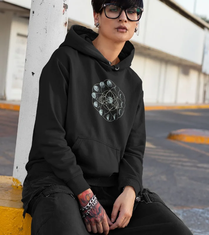 Online Only Moon Time Unisex Hoodie - Made to order - Choice of Colours