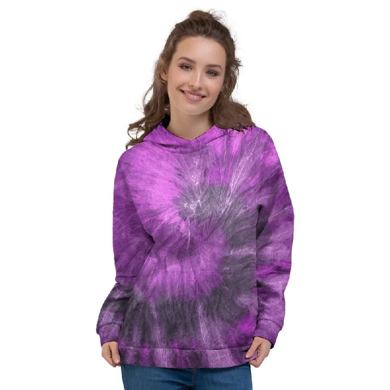 Limited Stock Purple Tie Dye Women's Hoodie