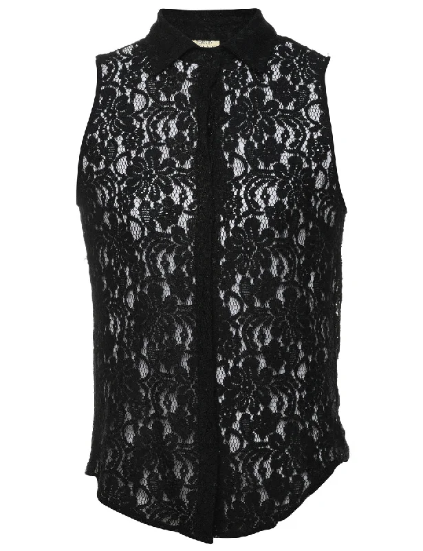 Price Reduction urban street jacketFloral Lace Shirt - S