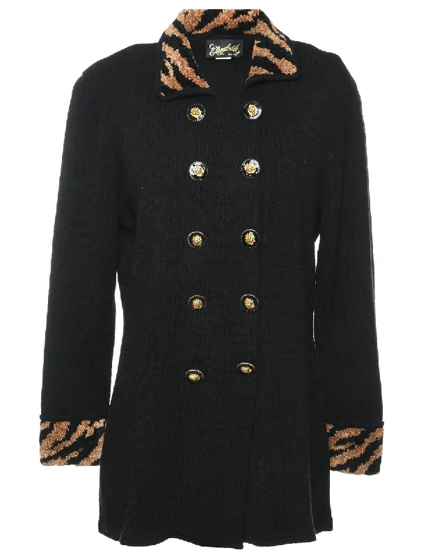 Exclusive Savings high-fashion jacketBlack Cardigan - L