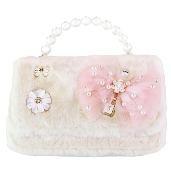 Stock Clearance casual day dressFluffy Ivory Purse