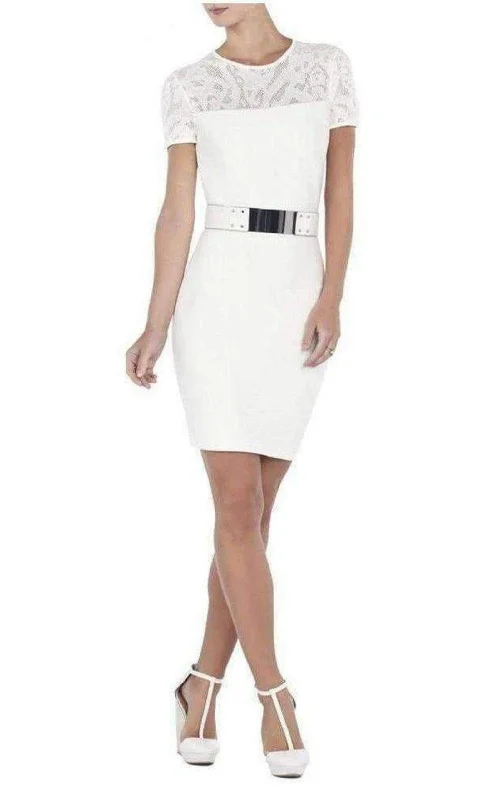 Can't Miss trendy bodycon dressGardenia Myley Pointelle Detail Dress