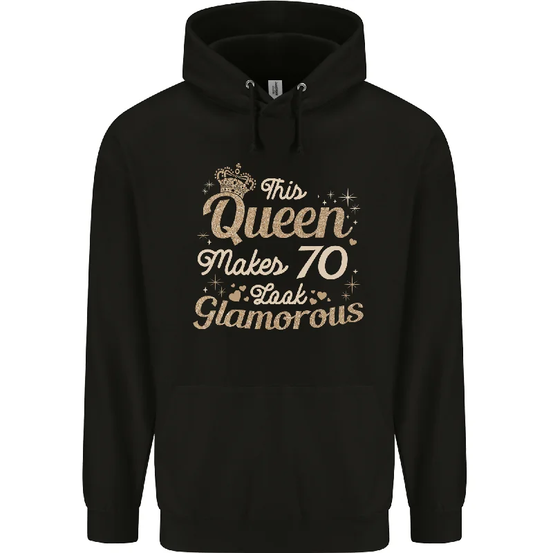 Deal Dash comfortable stylish hoodie70th Birthday Queen Seventy Years Old 70 Mens 80% Cotton Hoodie Deal Dash comfortable stylish hoodie70th Birthday Queen Seventy Years Old 70 Mens 80% Cotton Hoodie