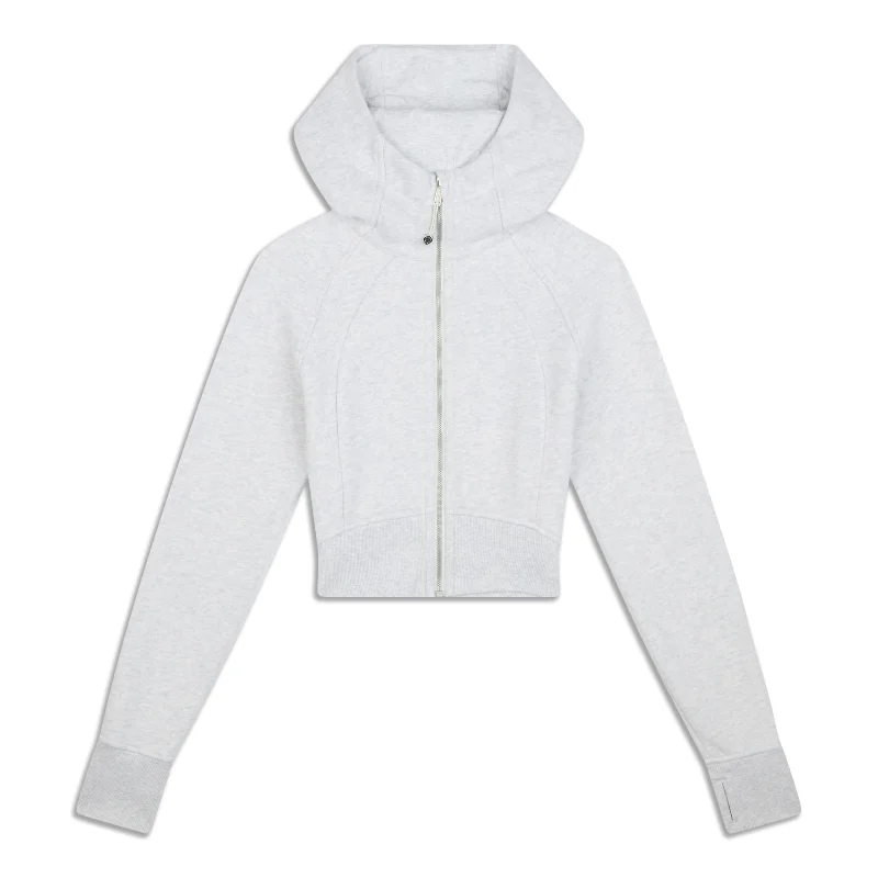 Deal Dash Scuba Full-Zip Cropped Hoodie - Resale