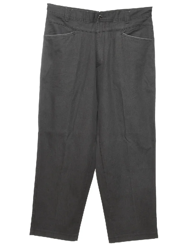 Can't Miss modern outdoor jacketTapered Black Trousers - W35 L29