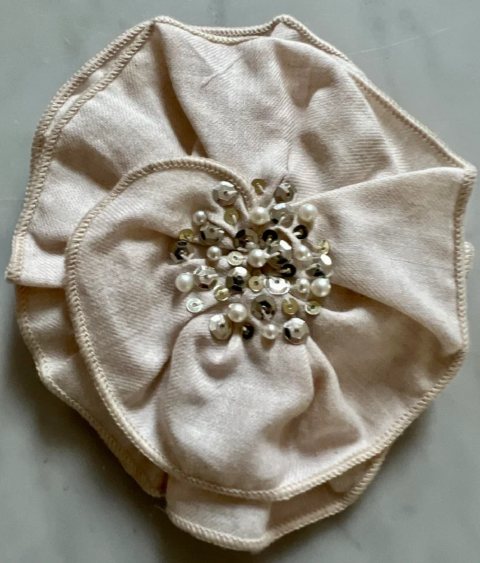 Stock Up and Save wrap-around dressIvory Fabric Clip or Elastic Headband
