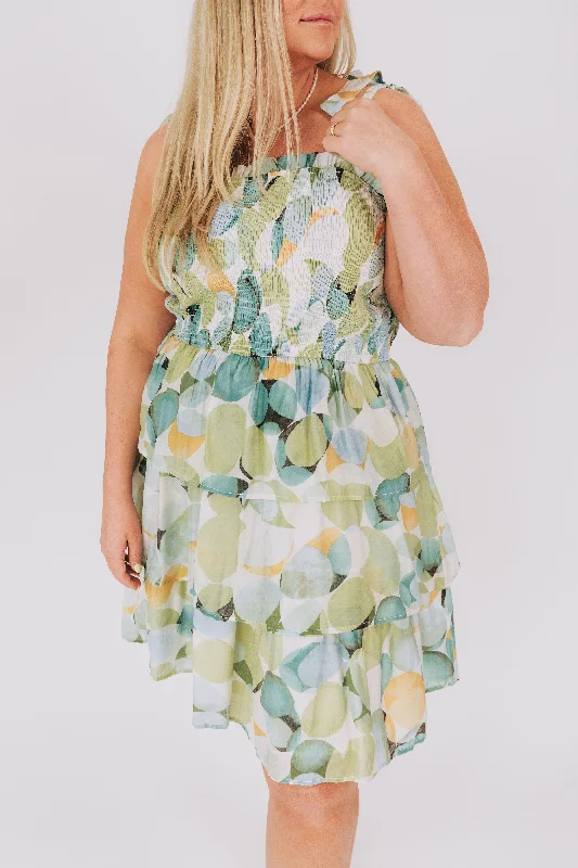 Bargain Prices printed dressPLUS SIZE - Endless Sky Dress