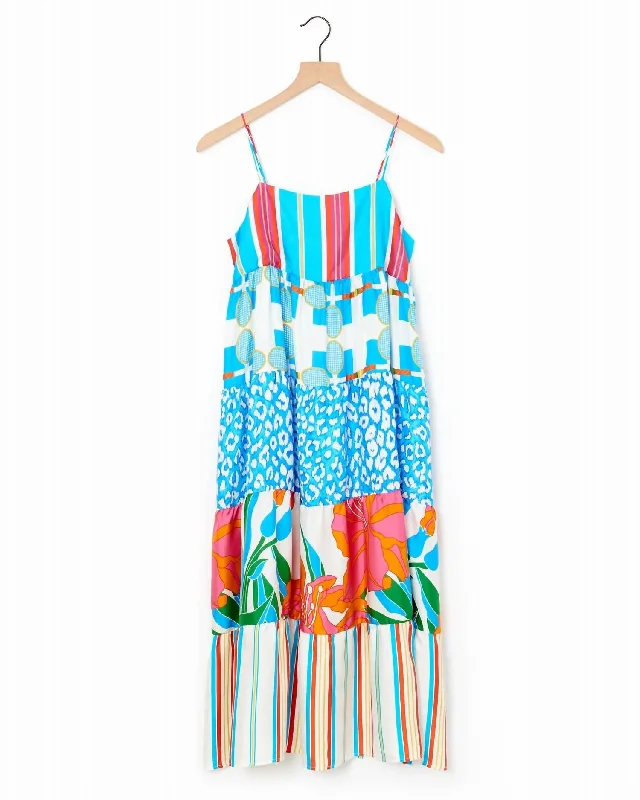 Buy Now casual dressFidji Dress In Turquoise Rayures
