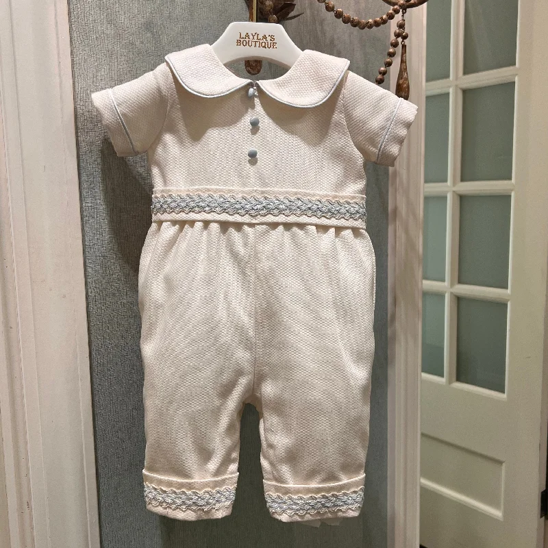 Act Fast puff sleeve dressChristie Helene Pique Romper and Hat