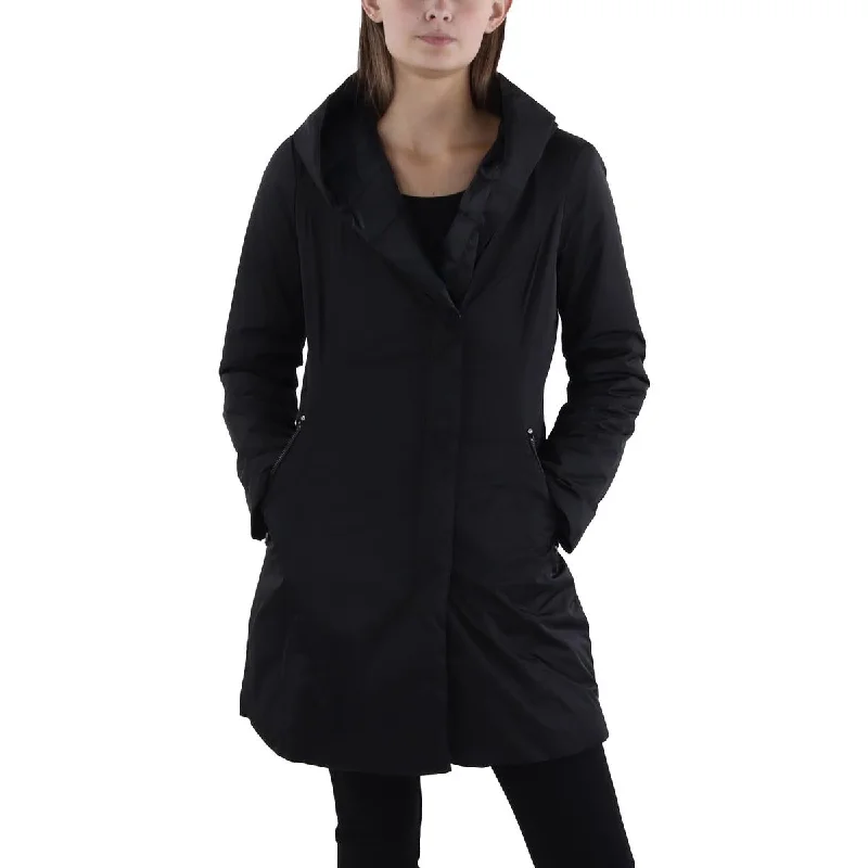 Markdown Madness classic leather jacketWomens Insulated Asymmetric Raincoat