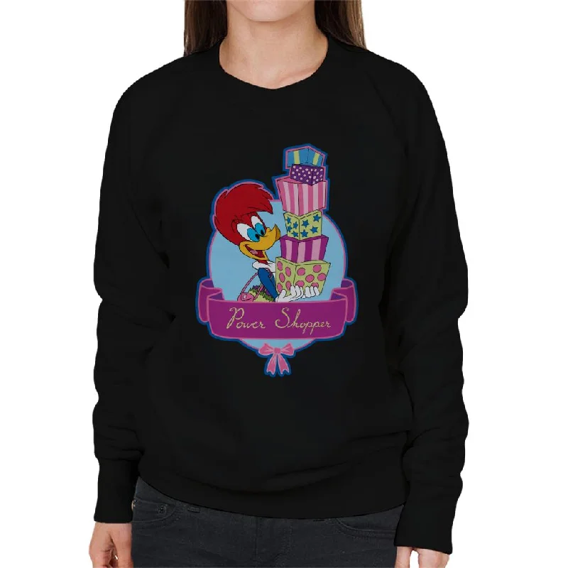 Stock Up and Save sleek workout sweatshirtWoody Woodpecker Winnie Woodpecker Power Shopper Women's Sweatshirt Stock Up and Save sleek workout sweatshirtWoody Woodpecker Winnie Woodpecker Power Shopper Women's Sweatshirt