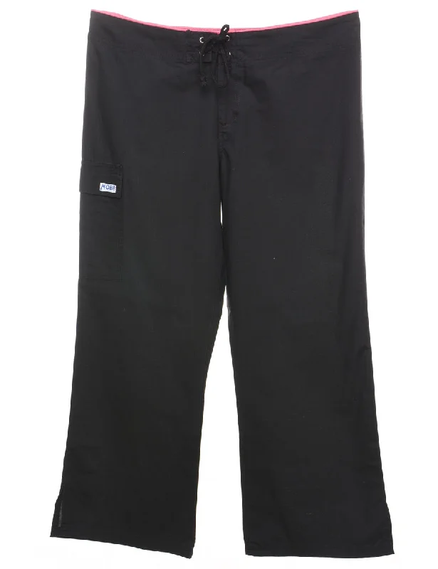 Mega Sale cool zip-up jacketBlack Cropped Y2K Cargo Trousers - W36 L29