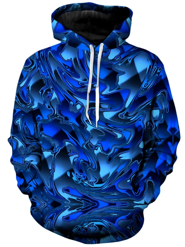 Sale Event high-fashion hoodieBlue Chromatic Melt Unisex Hoodie