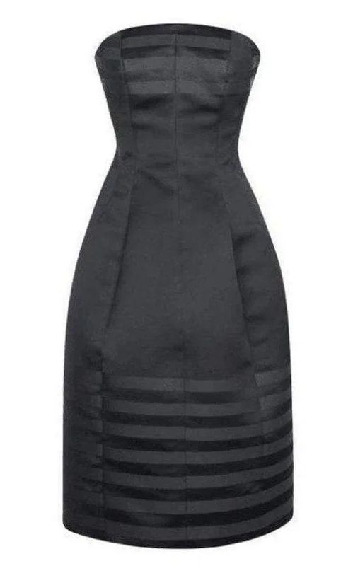 Deep Discounts bodycon dressDerya Poly Satin Strapless Cocktail Dress