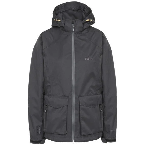 Overstock relaxed bomber jacketTrespass Womens/Ladies Emeson DLX Hooded Waterproof Jacket