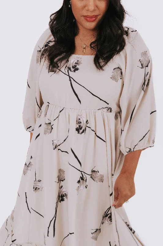 Stock Up and Save high-waisted dressPLUS SIZE - Nights Like These Dress