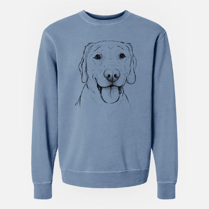 Today’s Special eco-friendly fitness hoodieBare Klay the Labrador Retriever - Unisex Pigment Dyed Crew Sweatshirt Today’s Special eco-friendly fitness hoodieBare Klay the Labrador Retriever - Unisex Pigment Dyed Crew Sweatshirt