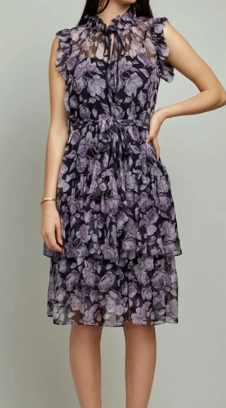 Savings Alert sleeveless dressSanaa Dress In Violette Noire