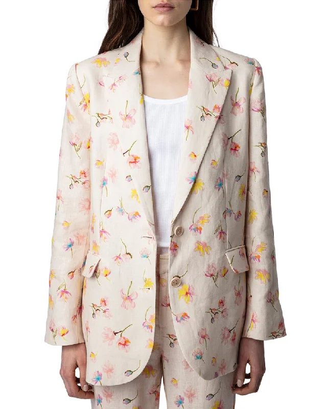 Deal Frenzy classic jacketZadig & Voltaire Vegy Linen Courtney Blazer