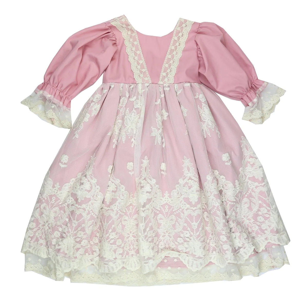 Huge Discounts velvet dressThe Rose Girl's Dress