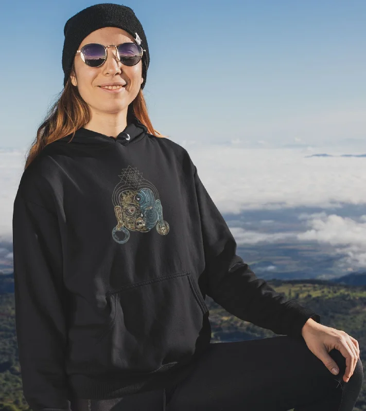 Year-End Sale Tripura Face Unisex Hoodie - Made to order - Choice of Colours