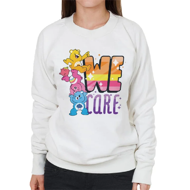 Overstock minimaCare Bears Unlock The Magic We Care Women's Sweatshirt