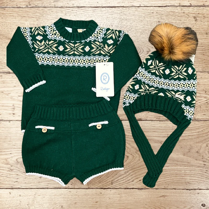 Great Bargains comfy dressRahigo Boys Emerald Set