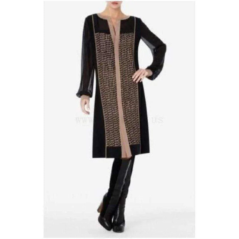 Huge Discounts trendy wrap dressRunway Gretchen Printed Center Panel Dress