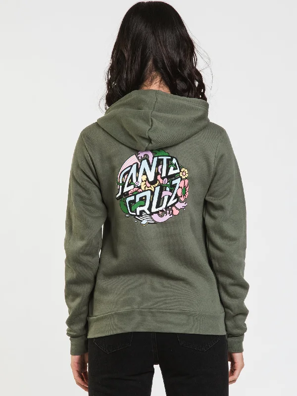 Bargain Prices SANTA CRUZ STRABGE FISHEYE DOT HOODIE  - CLEARANCE