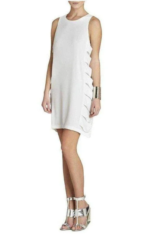 Time-Limited Offer chic slip dressEren White Cutout Sleeveless Dress