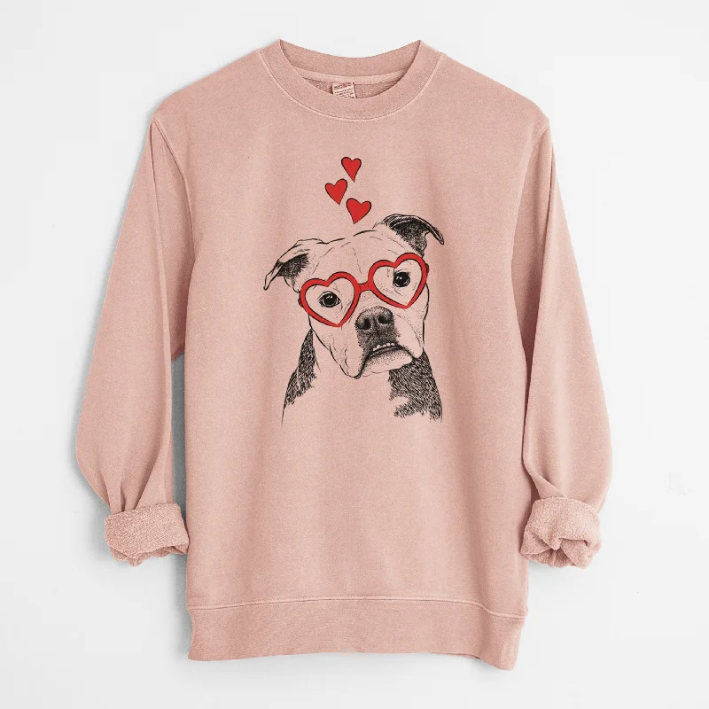 Act Fast fitted workout sweatshirtValentine Aggy the Olde English Bulldogge - Unisex Pigment Dyed Crew Sweatshirt Act Fast fitted workout sweatshirtValentine Aggy the Olde English Bulldogge - Unisex Pigment Dyed Crew Sweatshirt