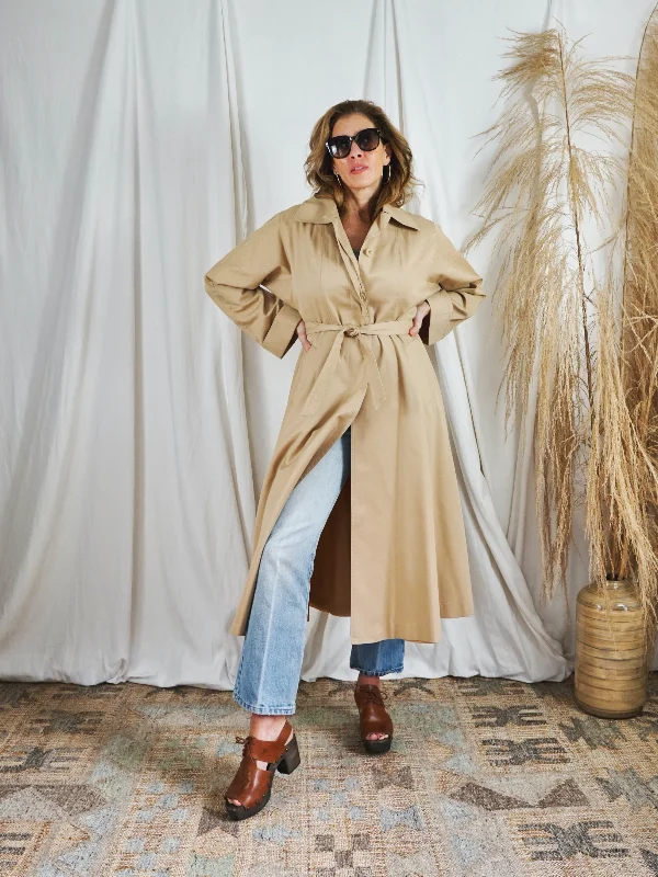 Big Discounts casual coat jacketVintage Classic Belted Trench Coat