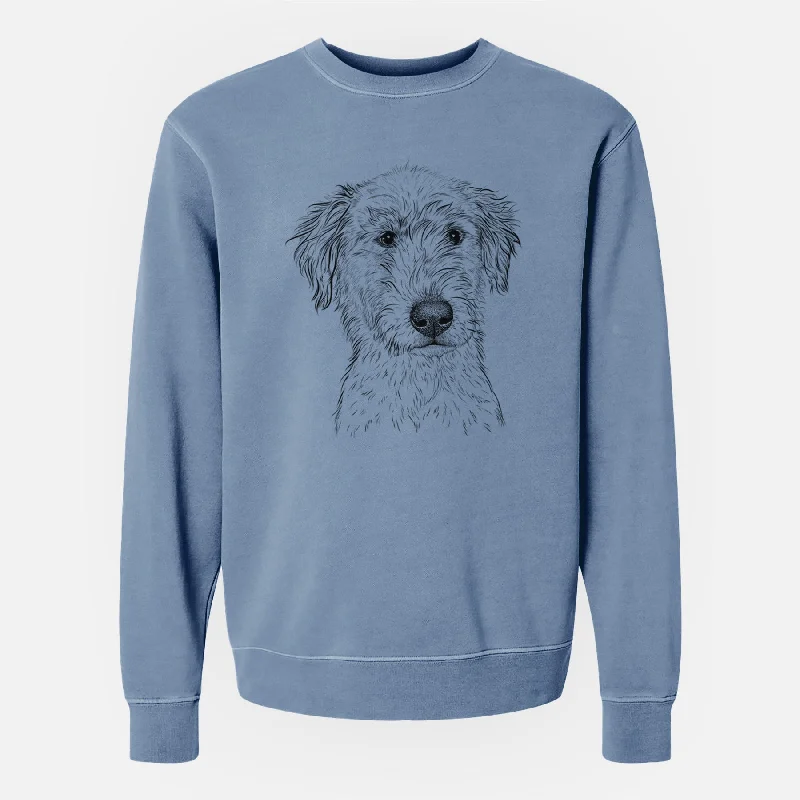 Time-Limited Offer warm athletic hoodieBare Harry the Mixed Breed Puppy - Unisex Pigment Dyed Crew Sweatshirt Time-Limited Offer warm athletic hoodieBare Harry the Mixed Breed Puppy - Unisex Pigment Dyed Crew Sweatshirt