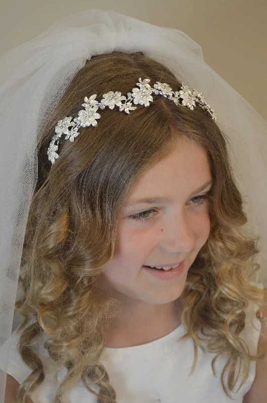 Huge Discounts luxury dressFlower and Stone Hairpiece