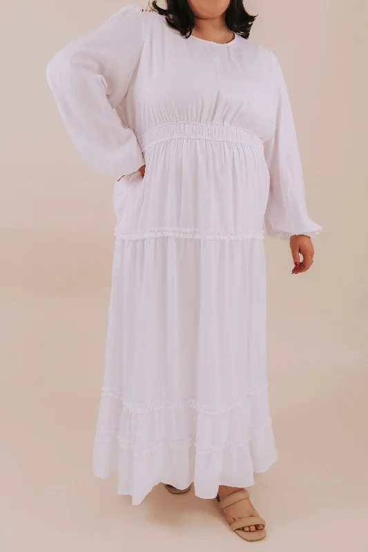 Special Buy casual evening dressPLUS SIZE - The White: Monica