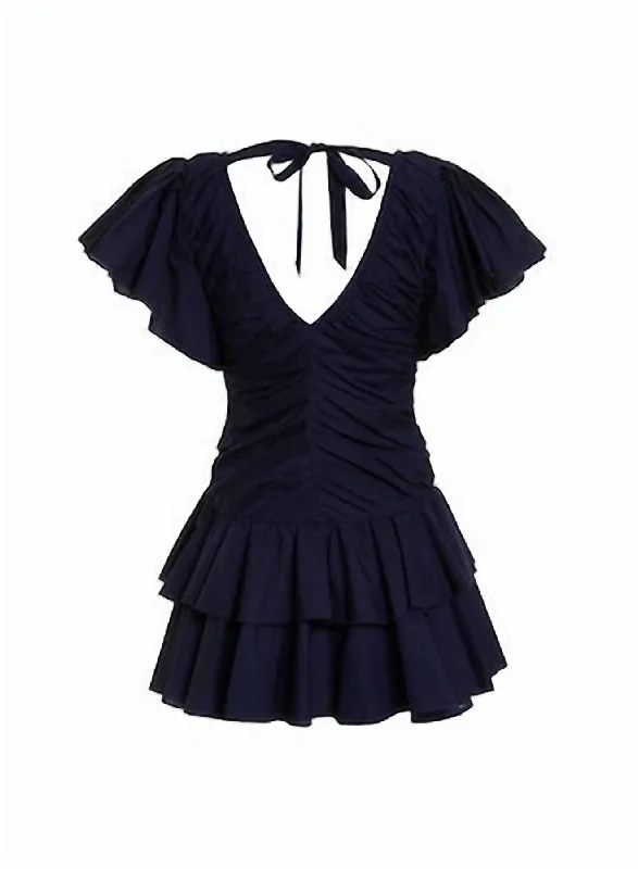 Exclusive Online Offer stylish party dressMinette Dress In Navy