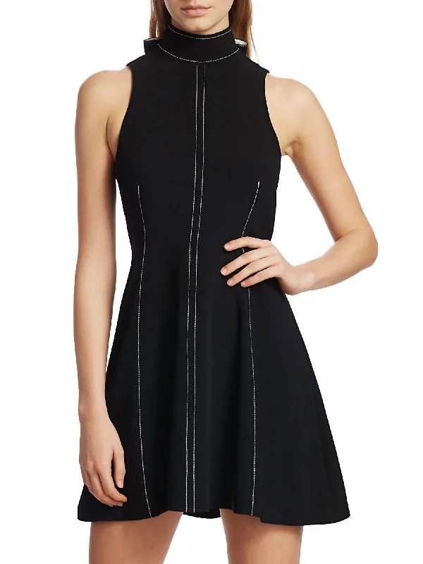 Unmissable Offer printed dressAngie Dress In Black/ivory