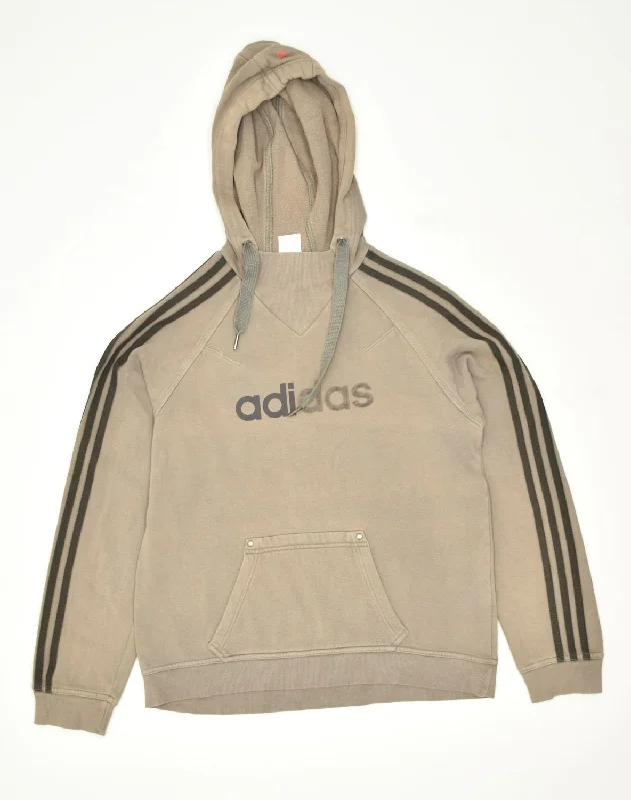 Holiday Sale cozy hooded jacketADIDAS Womens Graphic Hoodie Jumper UK 14 Large Beige Cotton Holiday Sale cozy hooded jacketADIDAS Womens Graphic Hoodie Jumper UK 14 Large Beige Cotton