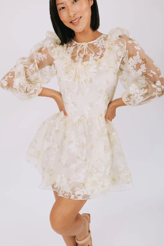 Online Only statement dressAfternoon Limeade Dress