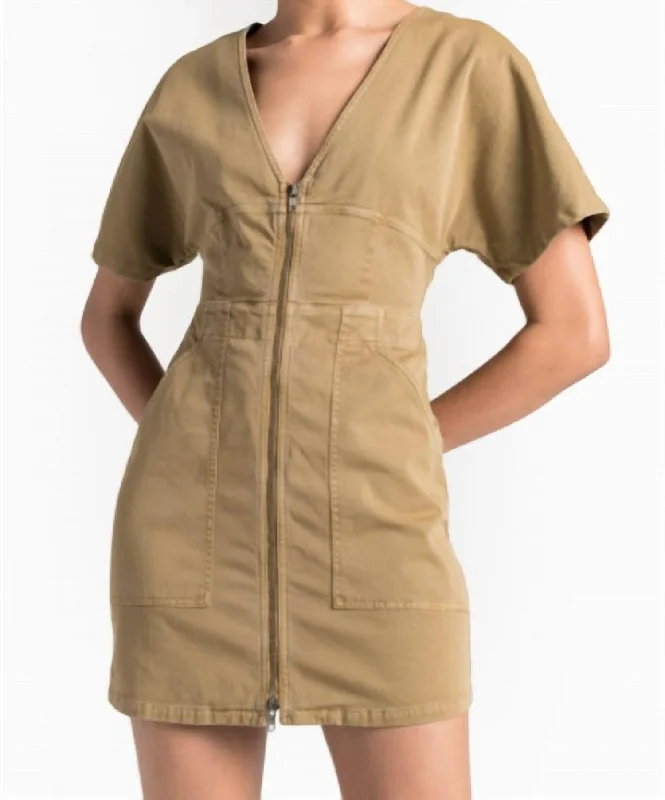 Special Promotion flowy evening dressNovak Dress In Desert