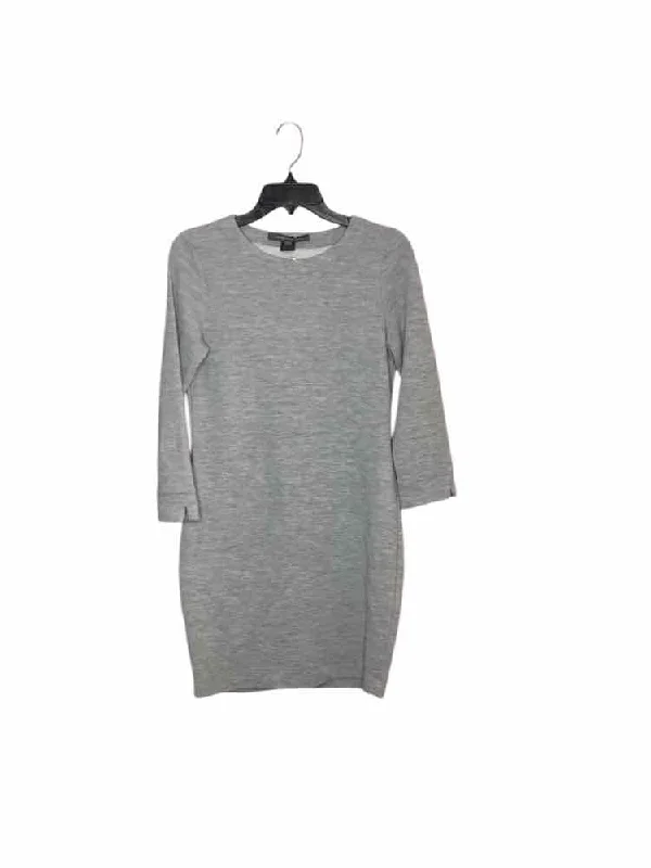 Savings Spectacular trendy wrap dressFrench Connection grey Size L Dress