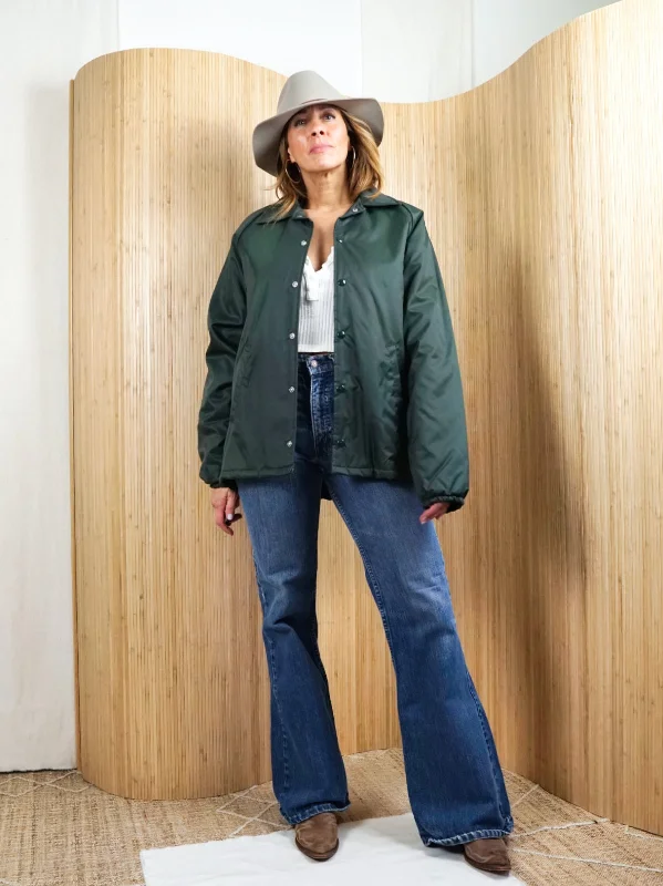 Online Specials tailored fit jacketVintage 70's Green Nylon Jacket