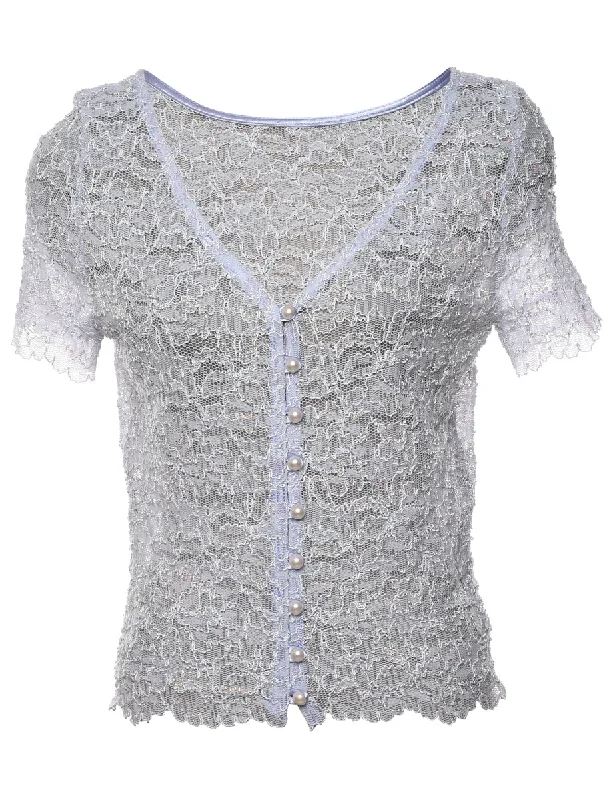 Low Prices high-performance jacketFloral Lace Top - S