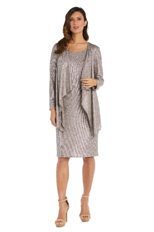 Weekend Deal oversized dressR&M Richards 9444 Short Mother Of The Bride Dress