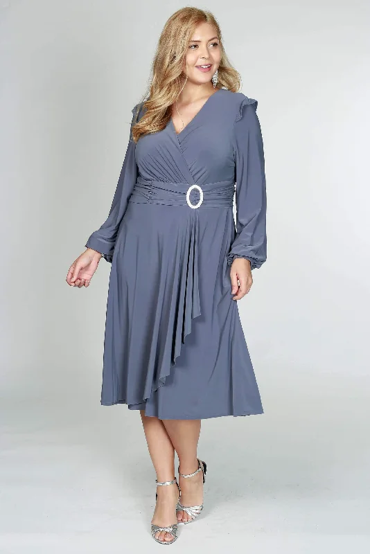 Shop and Save comfy maxi dressR&M Richards 5729W Short Plus Size Cocktail Dress