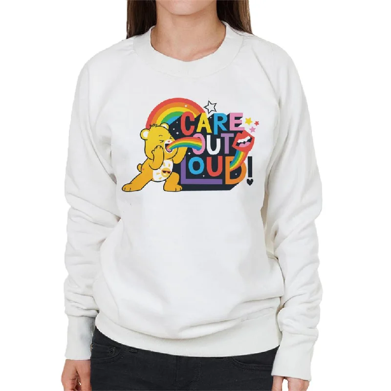 Exclusive Deal performance gym sweatshirtCare Bears Unlock The Magic Care Out Loud Women's Sweatshirt Exclusive Deal performance gym sweatshirtCare Bears Unlock The Magic Care Out Loud Women's Sweatshirt