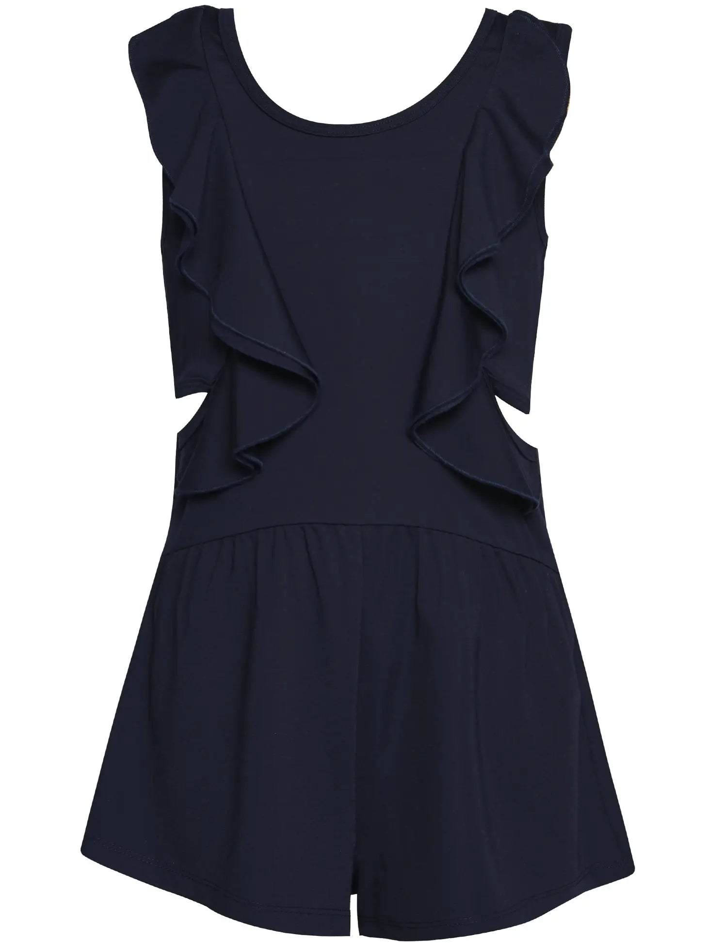 Season Finale Sale comfy maxi dressHannah Banana Navy Romper