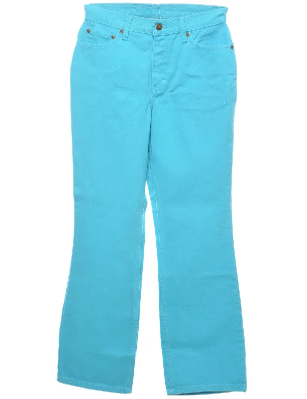 Major Savings casual windbreaker jacketBright Aqua Blue Jeans - W27 L28