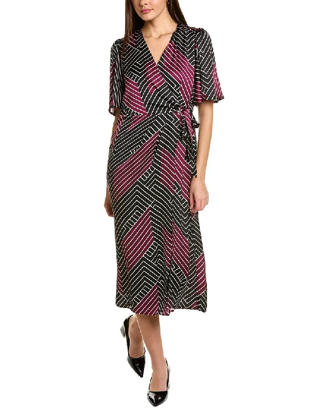 Bargain Blast puff sleeve dressAnne Klein Flutter Wrap Dress